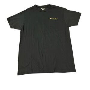 Columbia Men's Black Logo Short-Sleeve T-Shirt